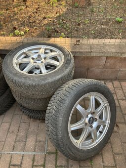 ALU KOLA PLW VČETNĚ ZIMNÍCH PNEUMATI 205/55/16 - 10