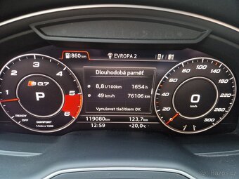 Audi SQ7, V8, 320kw, quattro, headup, DPH, PO SERVISU - 10