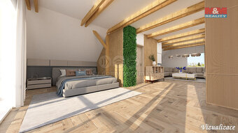 Prodej, rodinný dům, pozemek 2.490 m2, Strašín, Lazny - 10