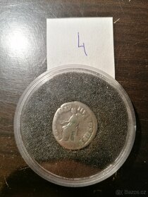 Římské stříbrné denáry 5ks - 10