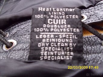 Kožená vesta Sodager Live To Ride - 10