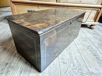 Velký starožitný žebrácký jazýčkový flašinet, 19 st. - 10