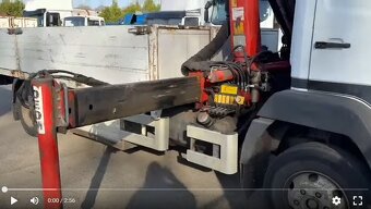 Lehká hydraulická ruka PALFINGER PK 5000 A, příd. sekce - 10
