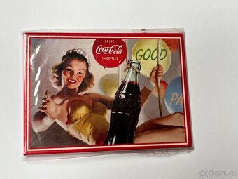 Velké magnetky Coca-Cola - jako malé plechocé cedulky - 10