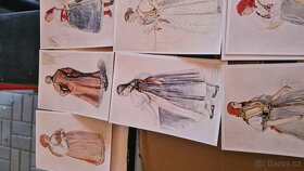 Prodám staré pohledy Josef Mánes - 10