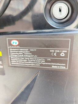 El. koloběžka EcoWheel GR10x, 1500W - 10