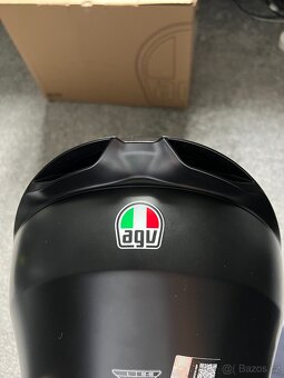 AGV K1-S vel. L - černá + stříbrné plexi – Jako nová - 10