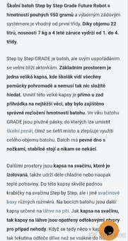 Školní batoh Step By Step pro 1.-3. třídu - 10