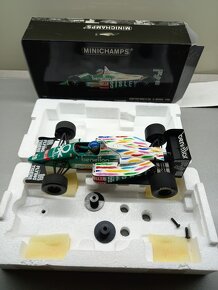 F1 ROZKLÁDACÍ BENETTON BMW B186 1986 BERGER MINICHAMPS 1:18 - 10