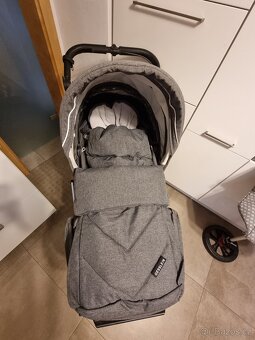 Kočárek Gesslein F6 Air+ ,kožené madlo, C1-Lift taška - 10