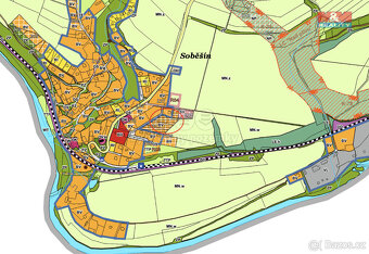 Prodej pozemku k bydlení, 1868 m², Soběšín - 10