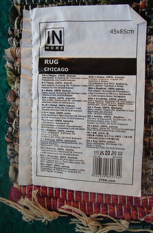 Nový koberec 120 x 170 cm a dva nové koberečky: - 10