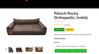 Pelech pro psa ortopedický Rocky - 10