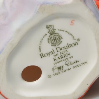Royal Doulton 2 sběratelské porcelánové sošky - Tanečnice - 10