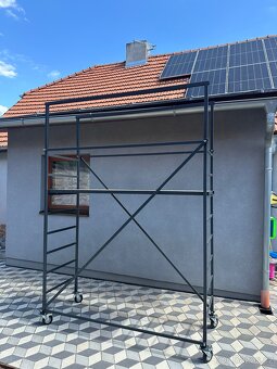 Pojízdné lešení - prac. výška 4,2m - 10