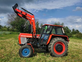 MONTÁŽ ČELNÍHO NAKLADAČE NA ZETOR, ZDARMA JOYSTICK A VIDLE. - 10
