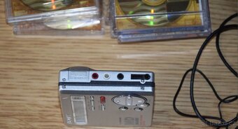 MINIDISC / minidisk recorder SONY MZ-R70, DO,sluch.,MD media - 10