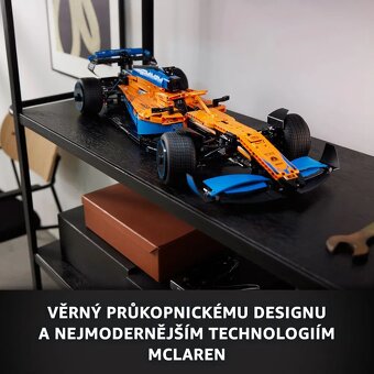 LEGO MCLAREN TECHNIC 42141 ZÁVODNÍ AUTO F1 NEROZBALENÉ NOVÉ - 10
