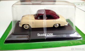 Deagostini Škoda 1200 sedan a Škoda 110R 1:43 - 10