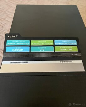Acer Aspire TC-780 i5 7400/ 8GB RAM / 256 GB SSD / GTX 745 - 10