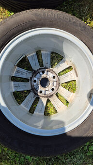 Al disky 5x112 originál VW + letní pneu 205/55/R16 - 10