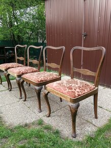 Starožitné židle k renovaci_cena za kus - 10