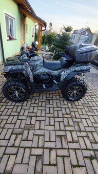 CF MOTO x1000 EPS, nová radlice na sních - 10