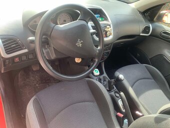 Peugeot 206+, 72000km, RV 2011, 1,4i 54kw - 10