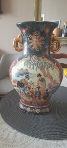 Mohutná porcelánová váza čínská - 10