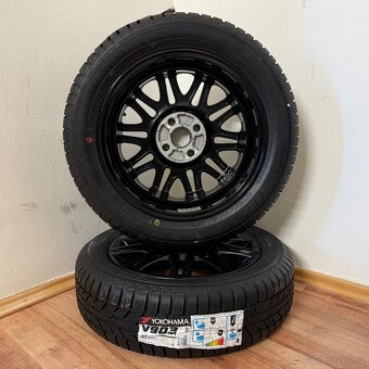 NOVÁ TOYOTA AYGO 4x100 R15 ET35+ZIMNÍ 165/60R15 8,5mm BLACK - 10