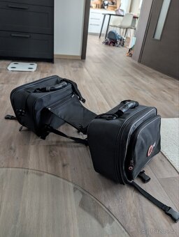 Textilní sedlové brašny Qbag Tour nastavitelné 2x30 litrů - 10
