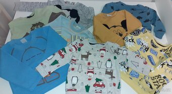 Set chlapeckého oblečení a botiček-vel. 74-86 /9-18 měs. - 10