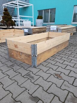 Paletové ohrádky dřevěné různé velikosti - snížení cen - 10