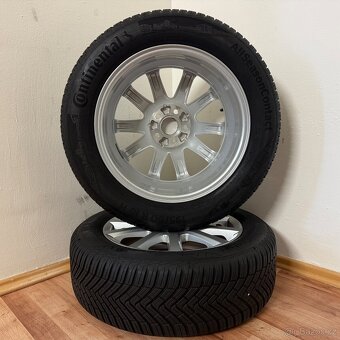 VW / ŠKODA 5x100 R16 ET45+CELOROČNÍ 195/60R16 6,5mm - 10