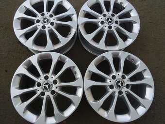 Disky originál Mercedes 17", rozteč 5x112,ET 38, šíře 6,5J - 10