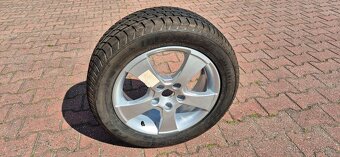 Alu kolo originál Škoda Octavia 5x112 6,5x16 ET50 205/55r16 - 10