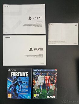 PlayStation 5 Slim digital 1Tb Fortnite + EA Sports FC 26 - 10