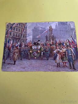 Foto T.G.Masaryk Praha 1918 - 10