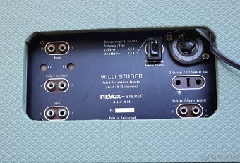 Revox - D36 - 2Track kotoučový magnetofon - 10