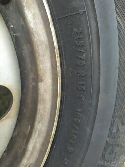 Zánovní pneu 215/70R15C 8,5mm Barum - 10