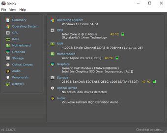 Notebook Aspire V Aspire V 13 V3-372-35HD - 10