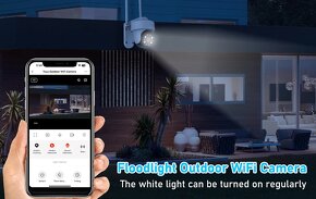 Kamera 5 Mpx, ONVIF, 2.4G 5G WiFi Smart Home IP, PTZ, Tuya - 10