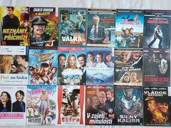 200 orig.DVD drama, akcni a komedie od 75 Kc - 10
