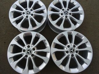 Disky originál Mercedes 17", rozteč 5x112,ET 38, šíře 6,5J - 10