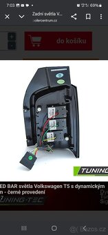 Vw T5.1 zadni full led tunning světla - 10