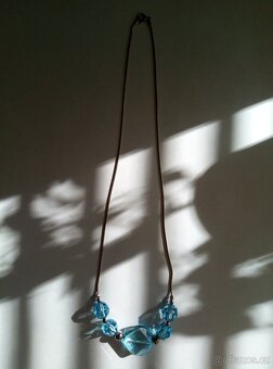 Stříbrné náušnice PRESENCE, Stříbrný náhrdelník SWAROVSKI - 10