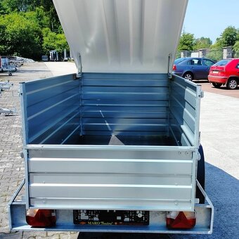Přívěsný vozík -nástavba +uzamykatelné víko 2,06mx1,11mx1,0m - 10