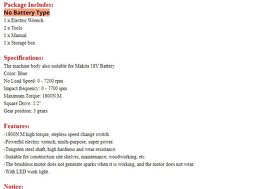 Rázový utahovák 800Nm pro Makitu 18V - skladem - 10