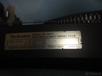 Gramofon TECHNICS SL-3310, plný automat - 10