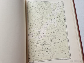 Starožitný atlas astronomie 1898 hvězdářství mapy teleskop - 10